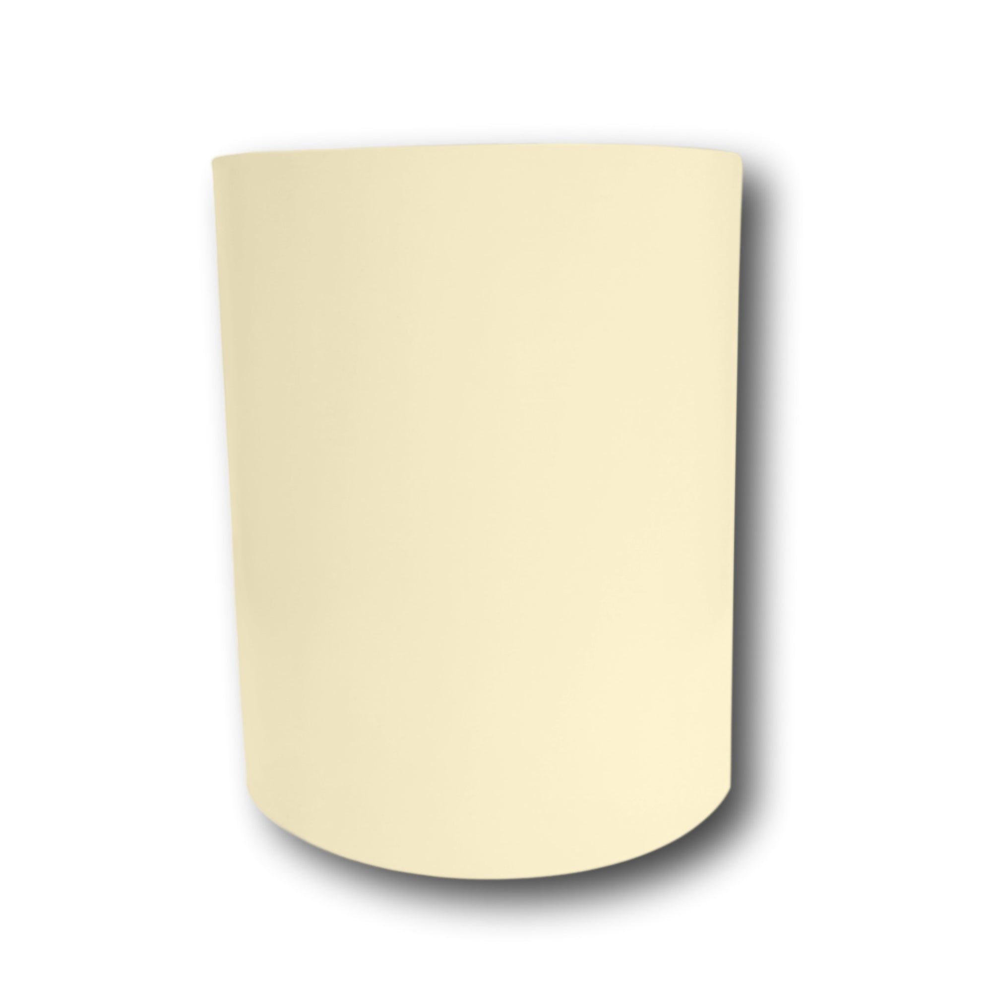 A roll of 22 Gauge Aluminum Flashing that is Cream in color.