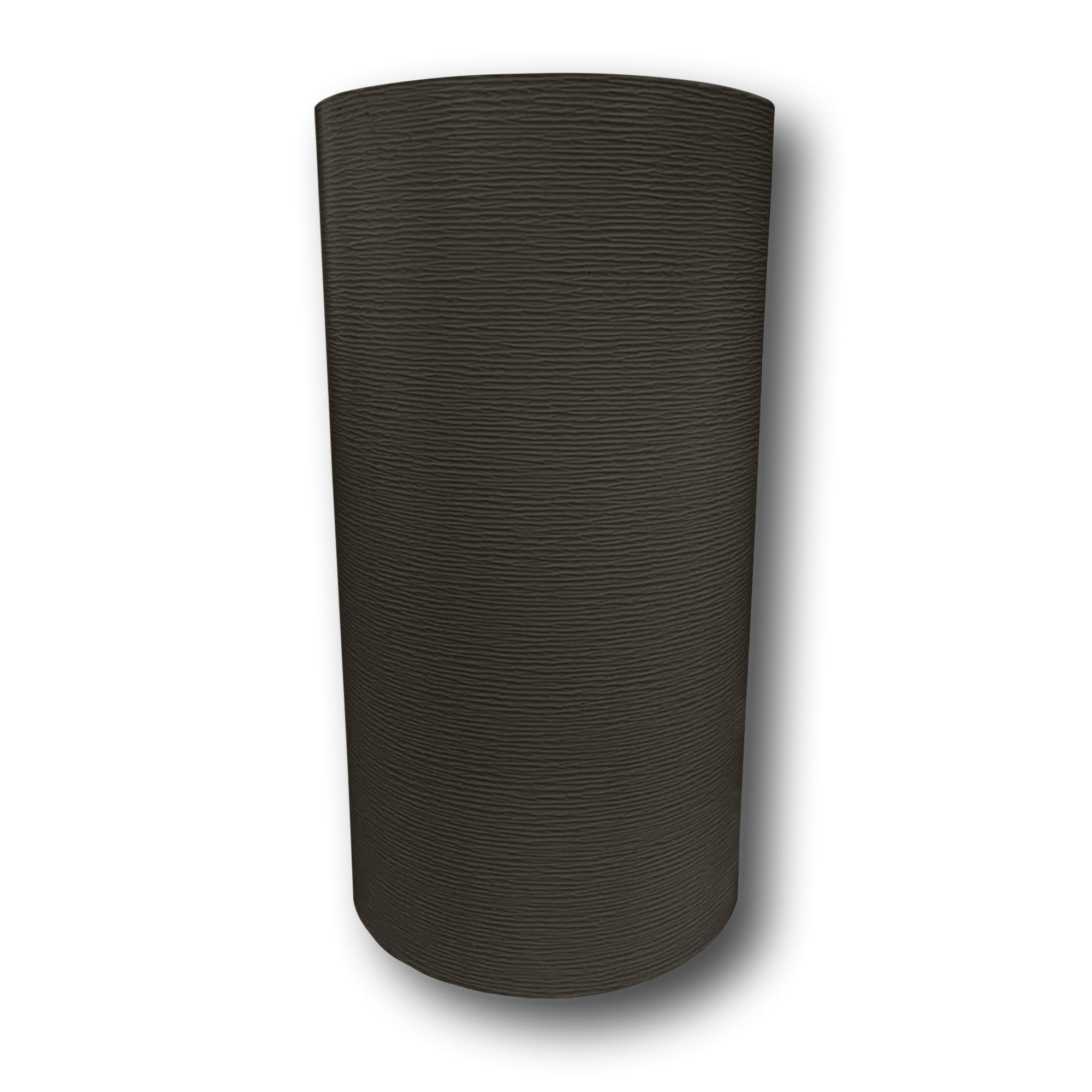 A roll of Woodgrain Finish Aluminum Trim Coil that is most commonly used for wrapping fascia, and door and window trim. The color is Bronze.