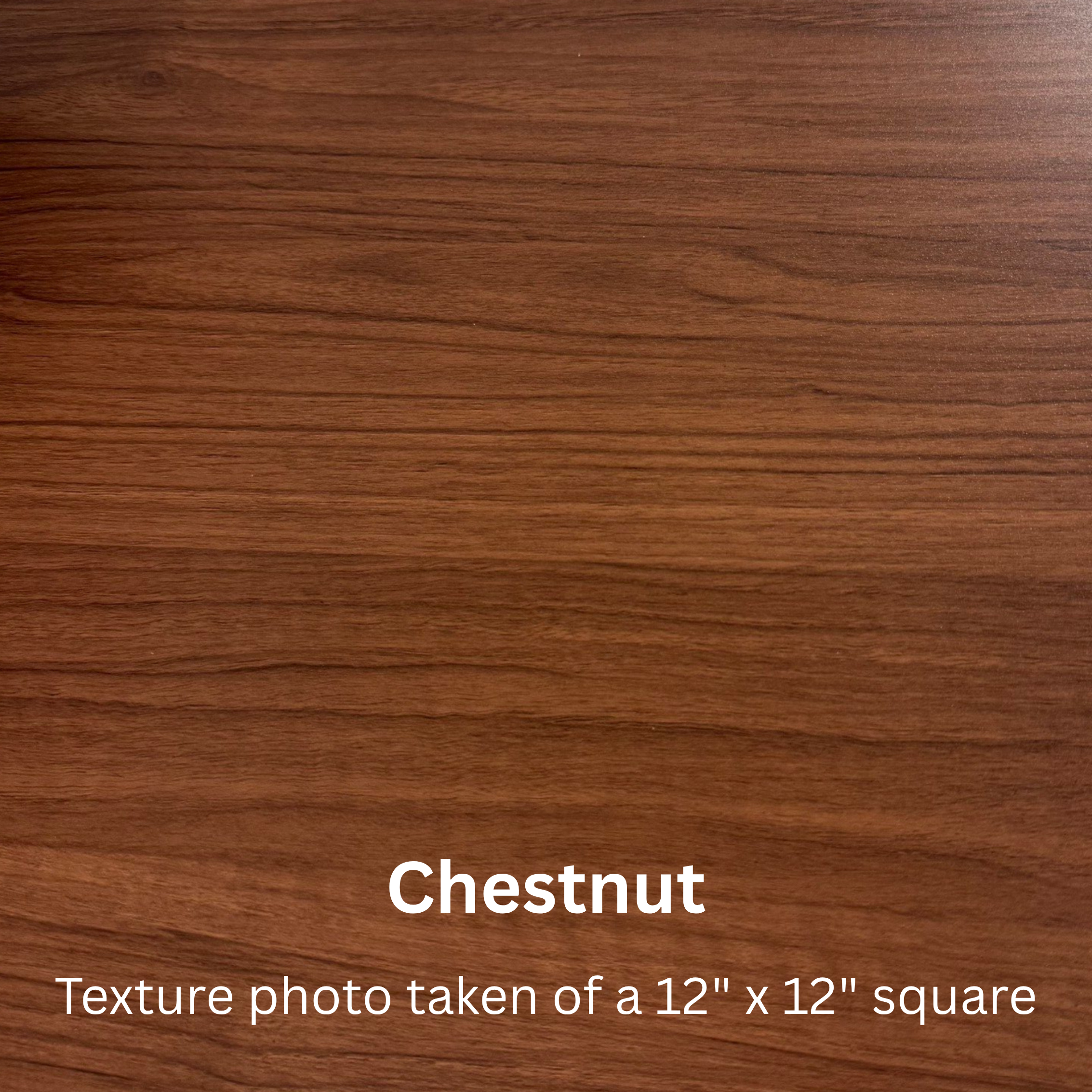 A close-up of the texture of the Chestnut pattern that was taken from a 12" x 12" square of the material.