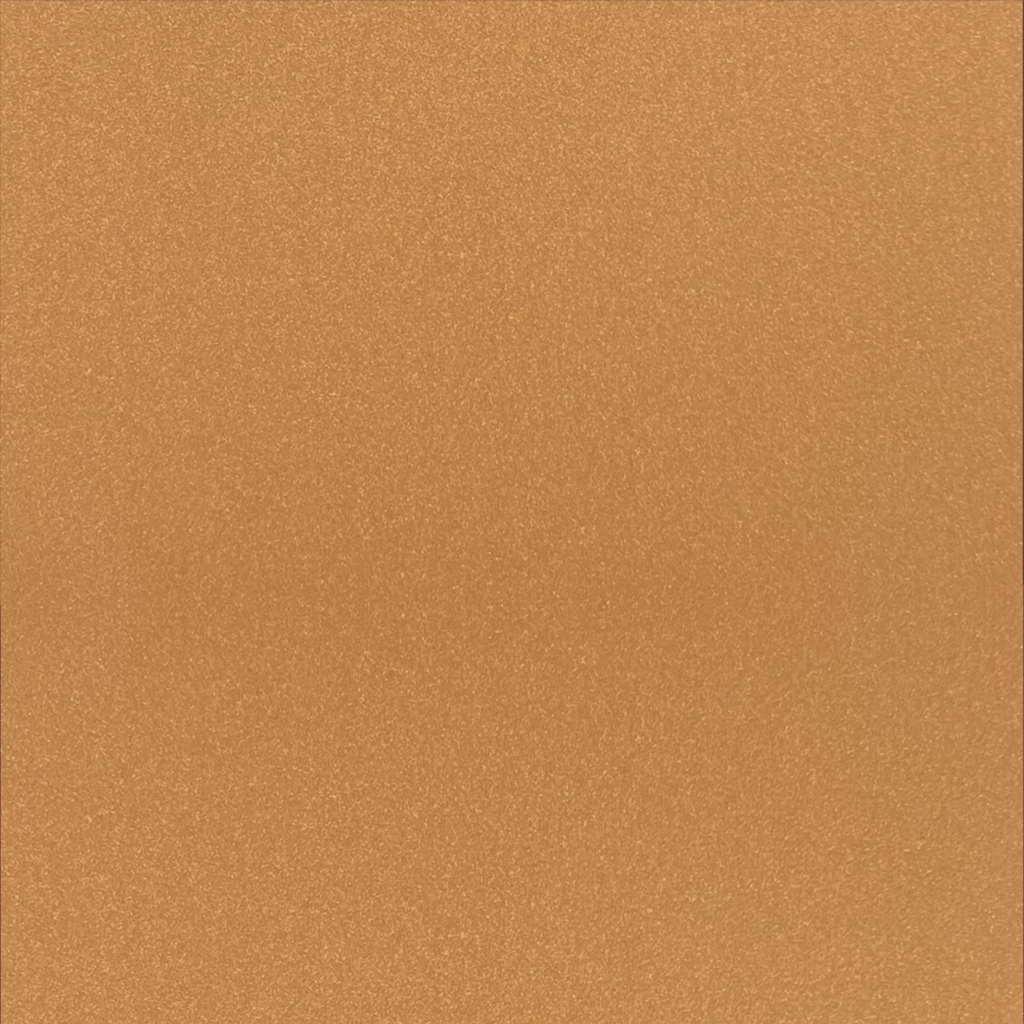 A close up of the texture of the Smooth Aluminum Trim Coil that is Copper Metallic in color.