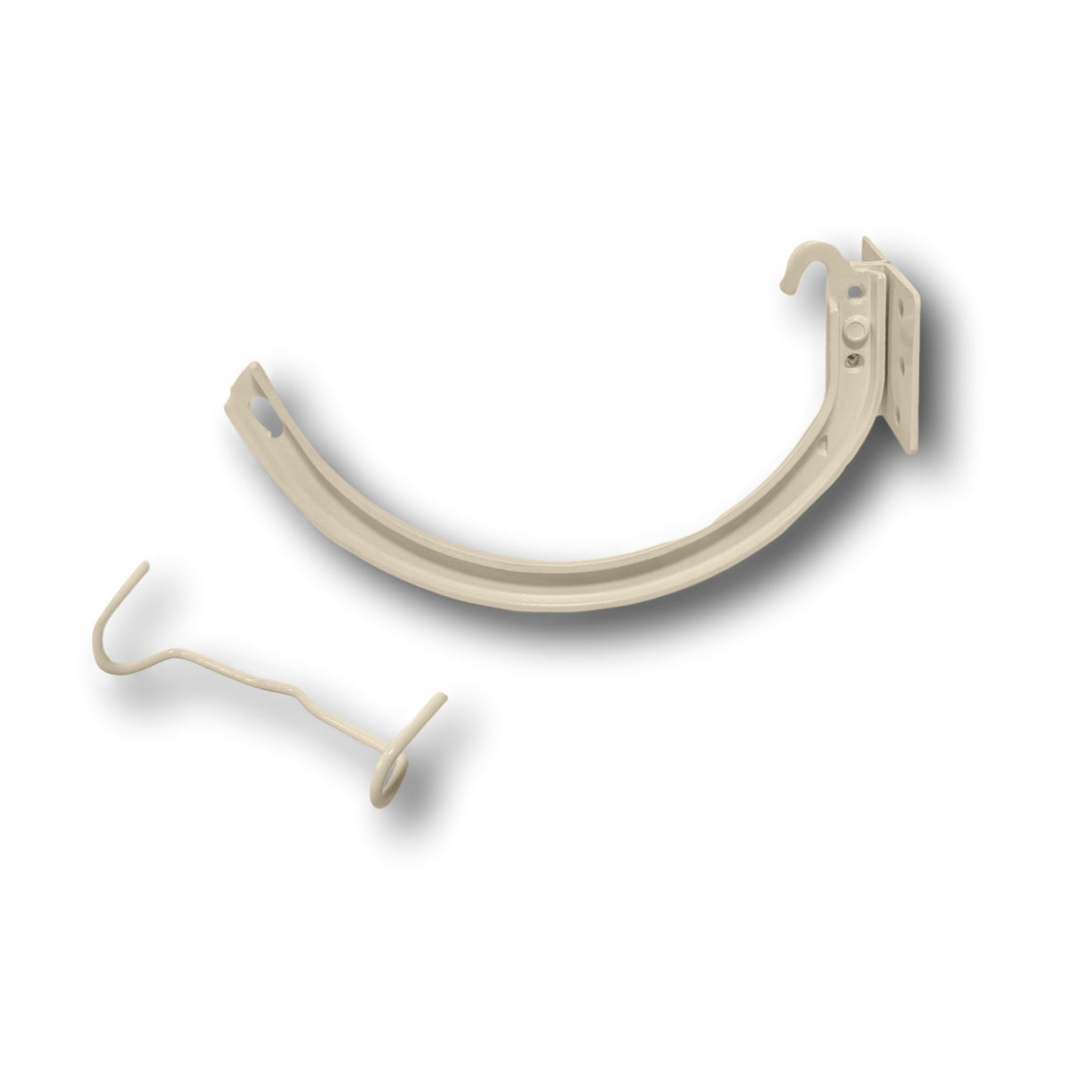 Half-Round Gutter Hanger Brackets - Galvanized Steel