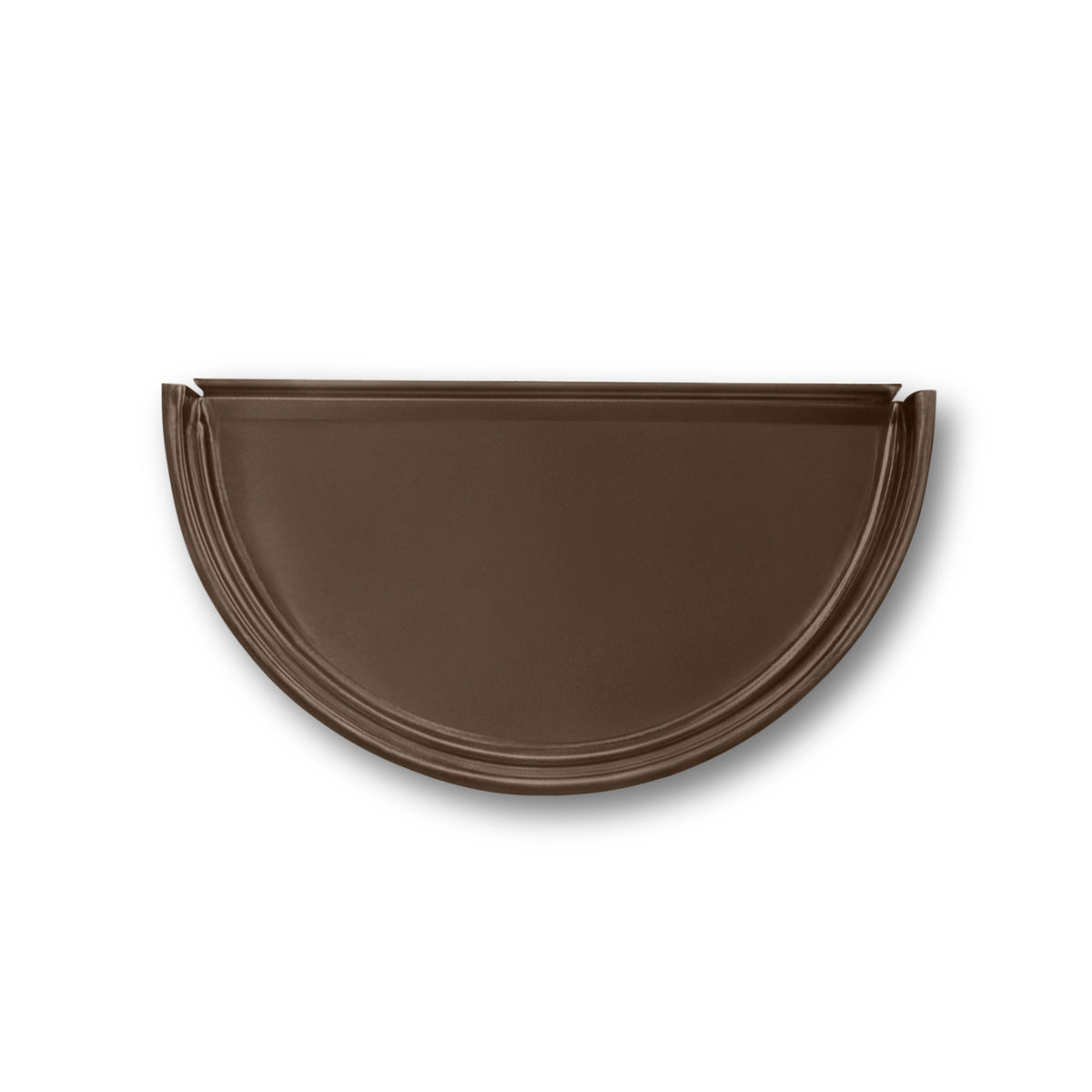 Half Round Gutter End-Caps