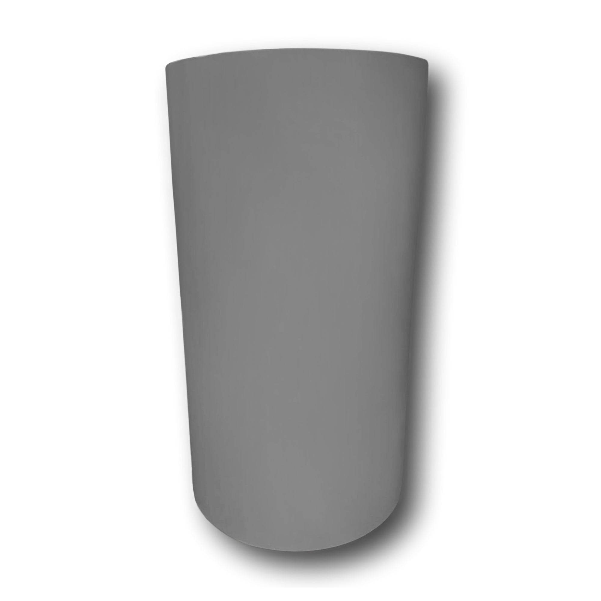 A roll of Smooth Finish Aluminum Trim Coil that is most commonly used for wrapping fascia, and door and window trim. The color is Tuxedo Gray.