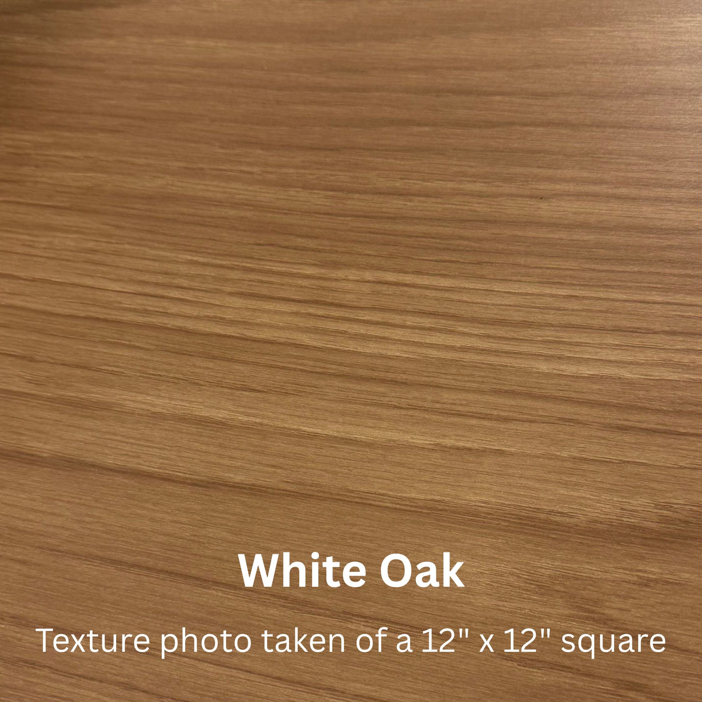 A close-up of the texture of the White Oak pattern that was taken from a 12" x 12" square of the material.