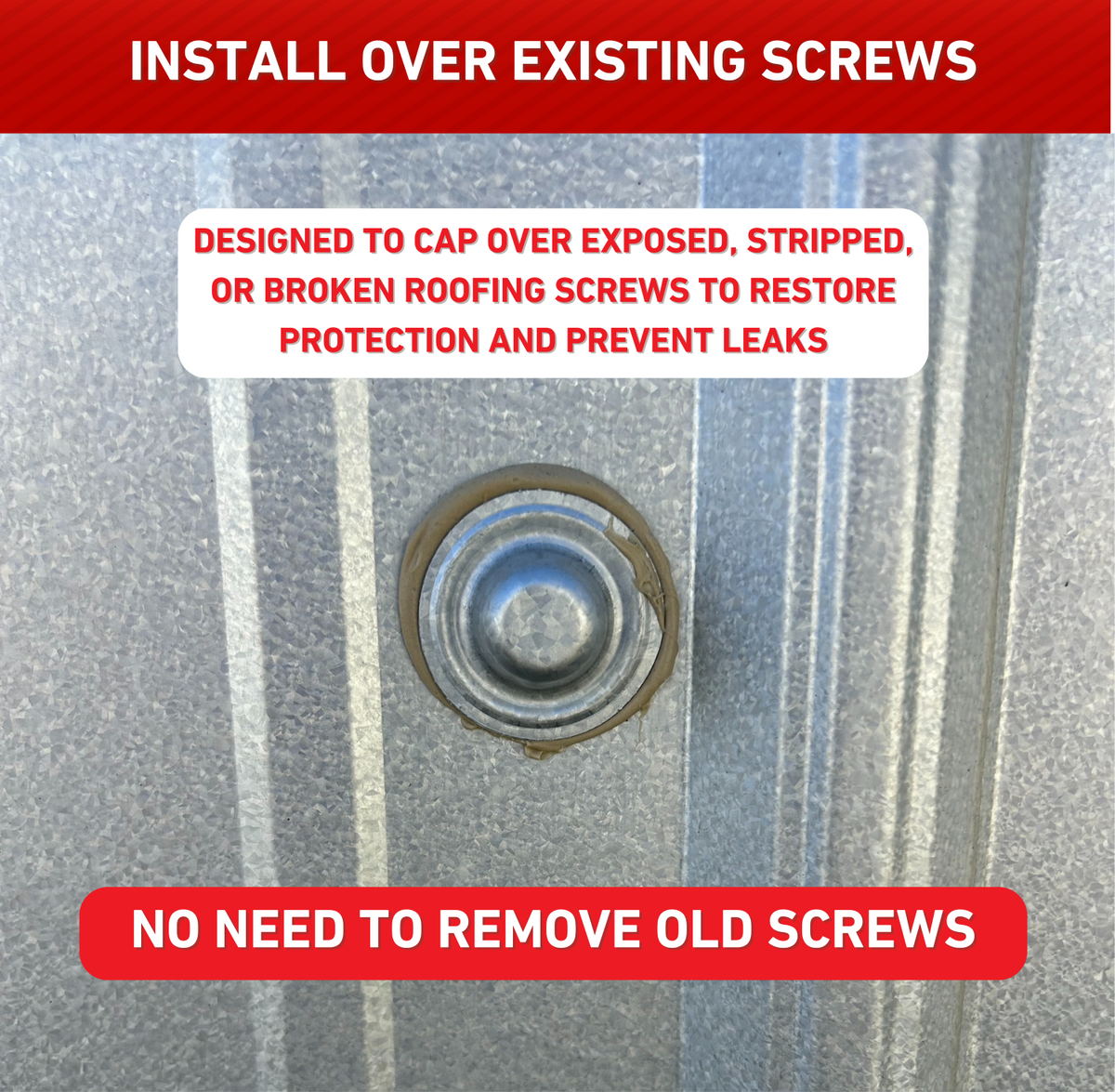 PERMACAPS- Screw Caps - Seals Over Existing Screws