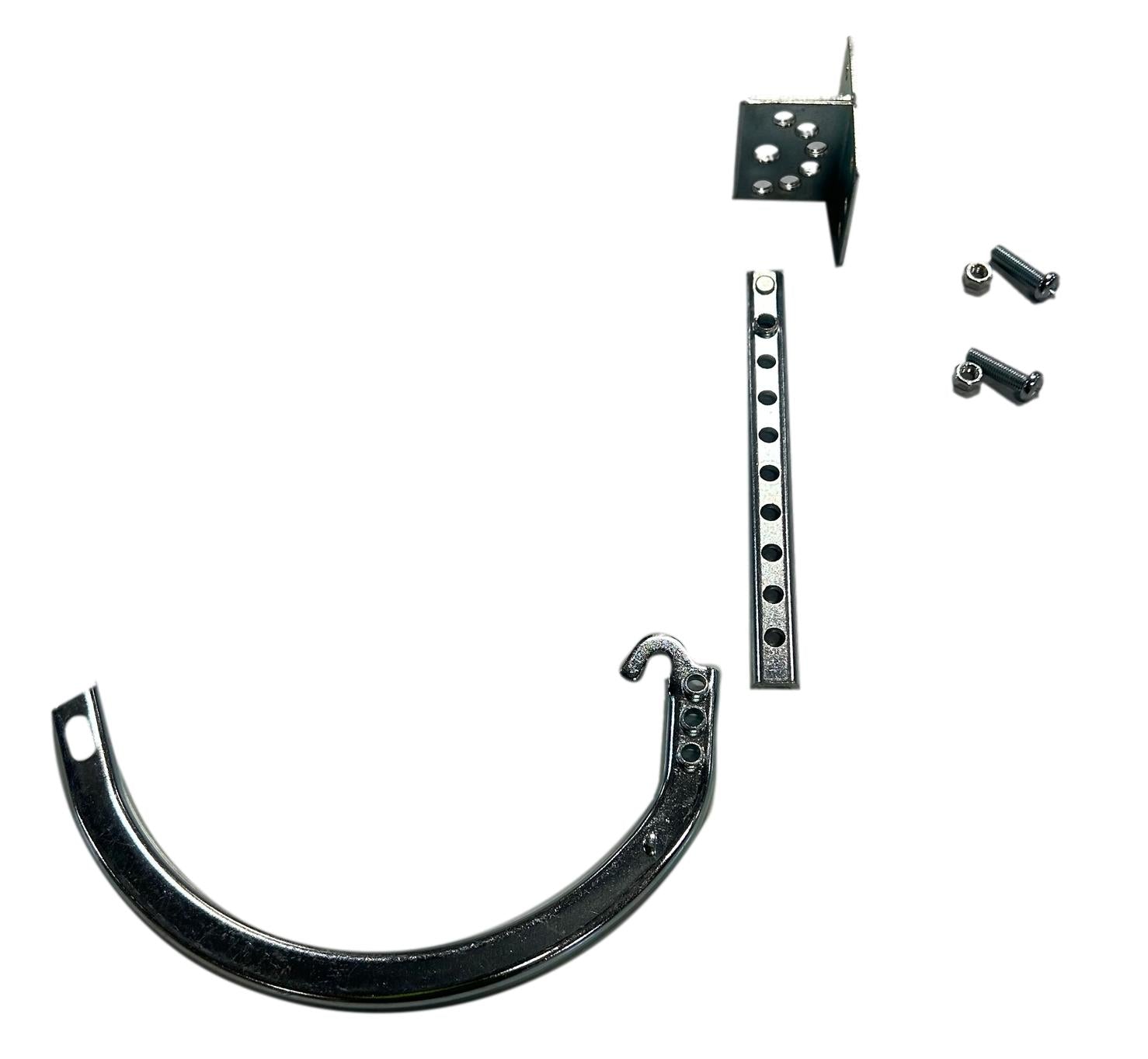 Half-Round Gutter Hanger Brackets - Galvanized Steel