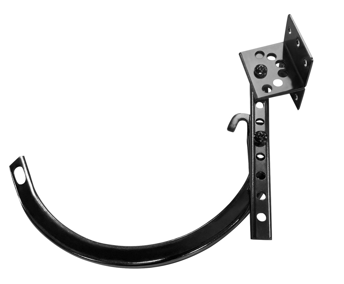 Half-Round Gutter Hanger Brackets - Galvanized Steel