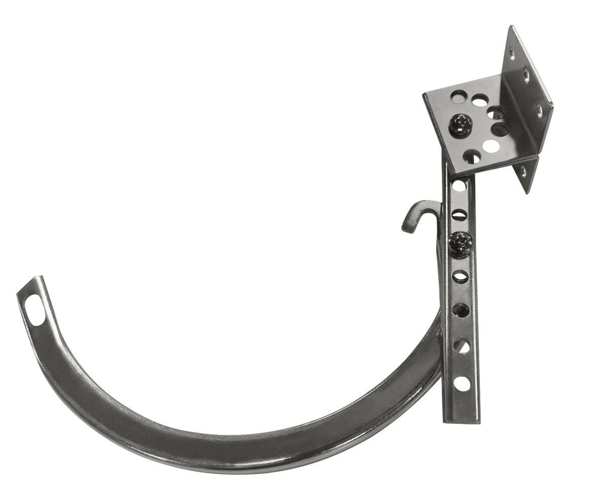 Half-Round Gutter Hanger Brackets - Galvanized Steel