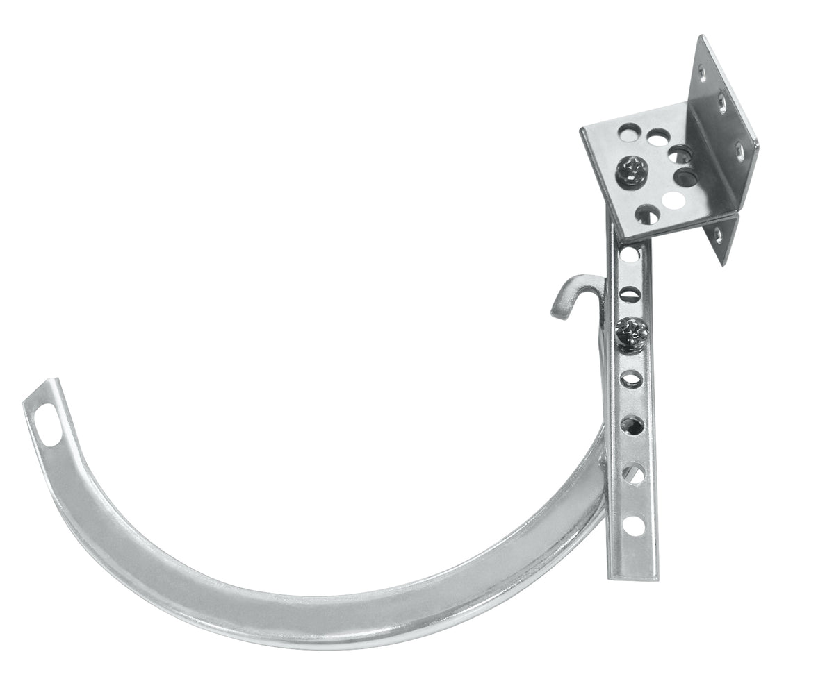 Half-Round Gutter Hanger Brackets - Galvanized Steel