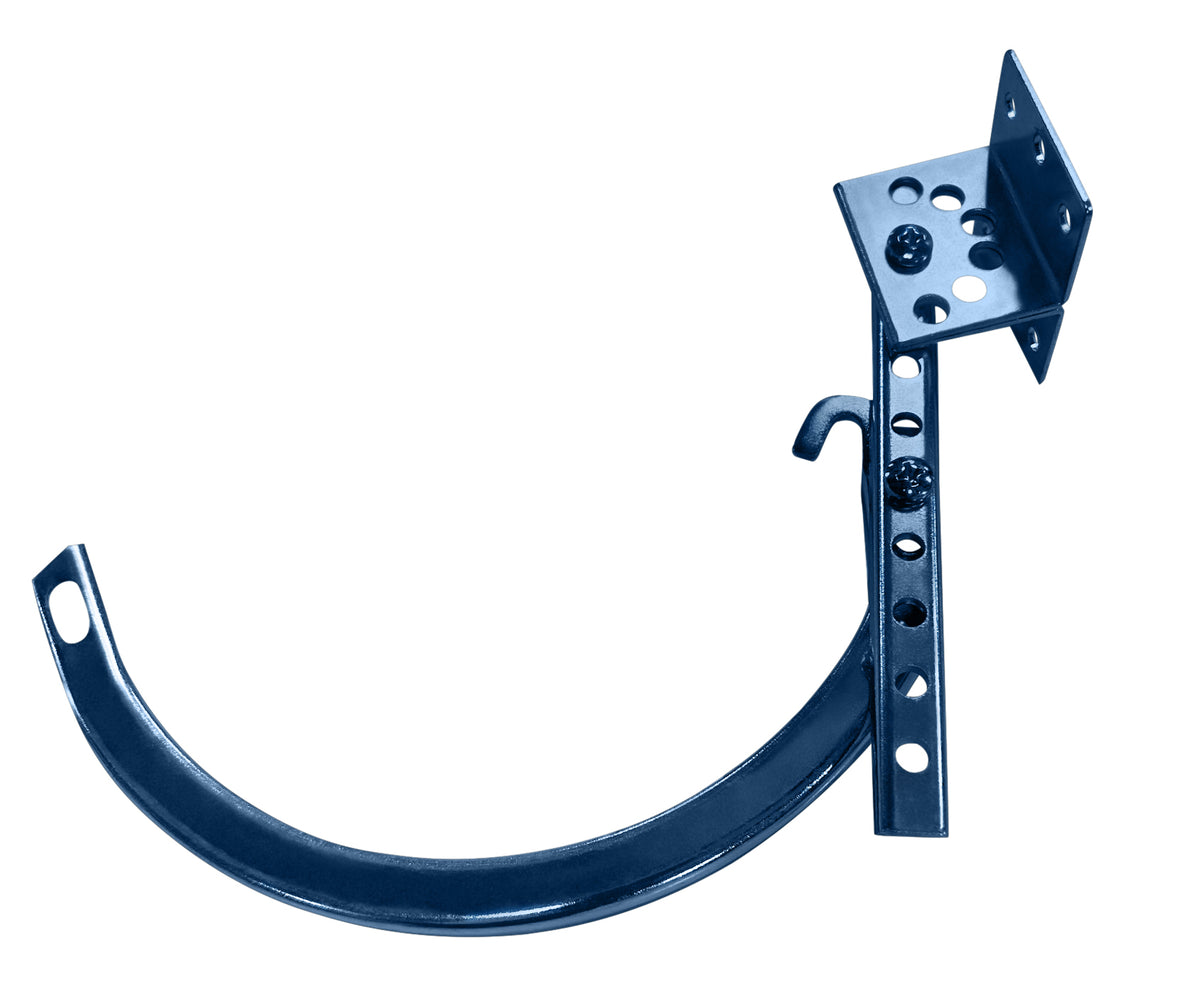 Half-Round Gutter Hanger Brackets - Galvanized Steel
