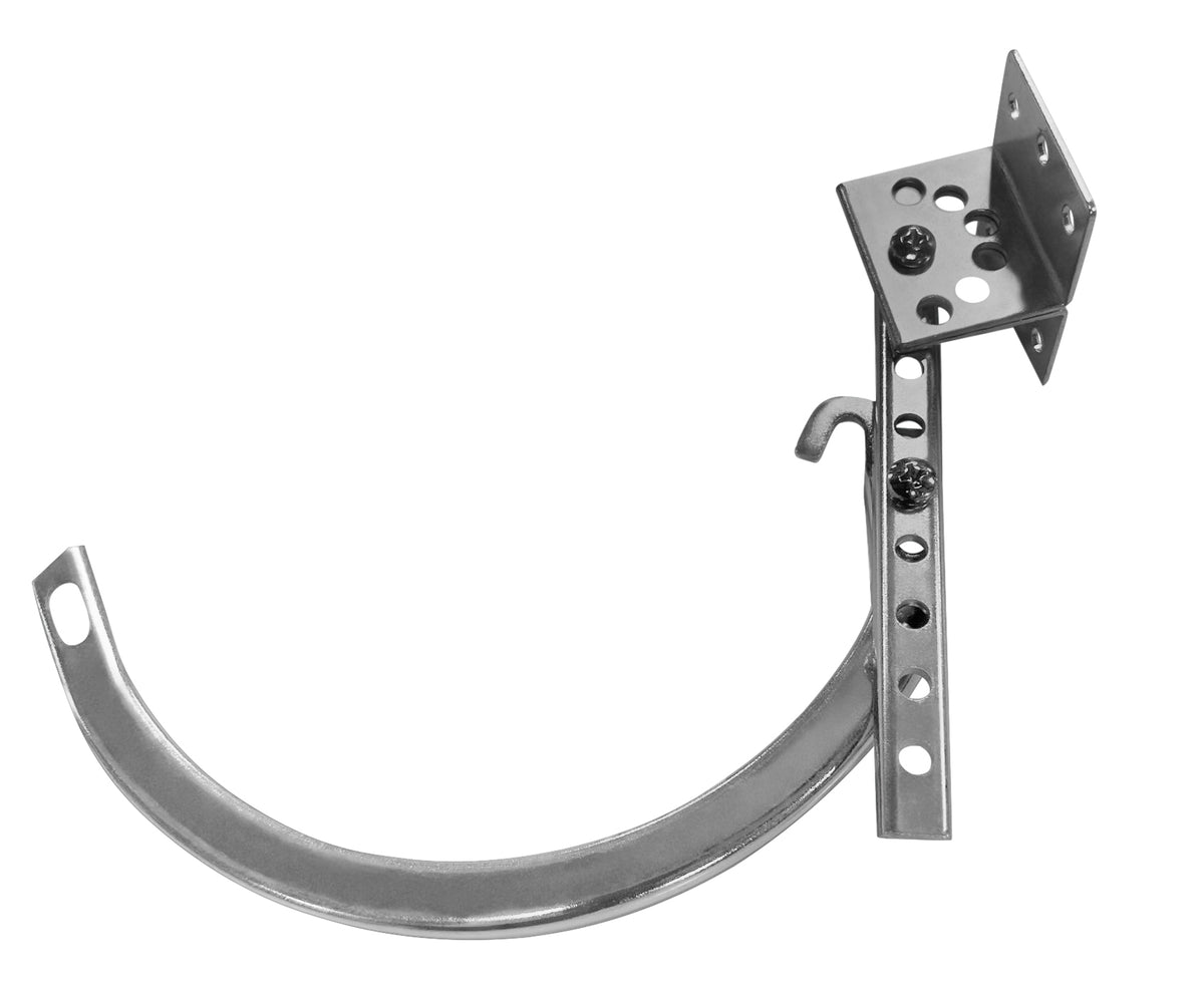 Half-Round Gutter Hanger Brackets - Galvanized Steel