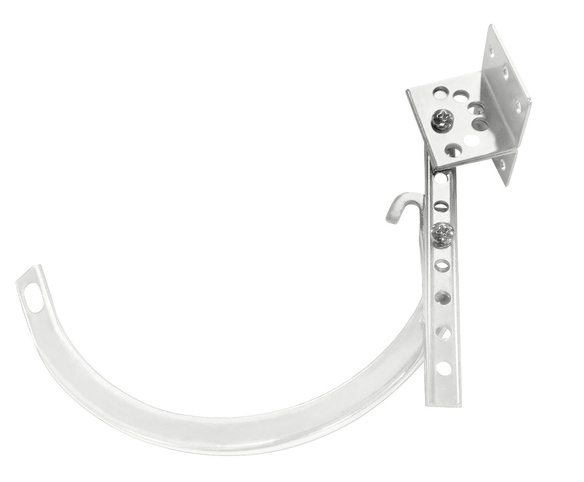 Half-Round Gutter Hanger Brackets - Galvanized Steel