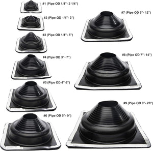 Metal Roofing Pipe Flashing Boots
