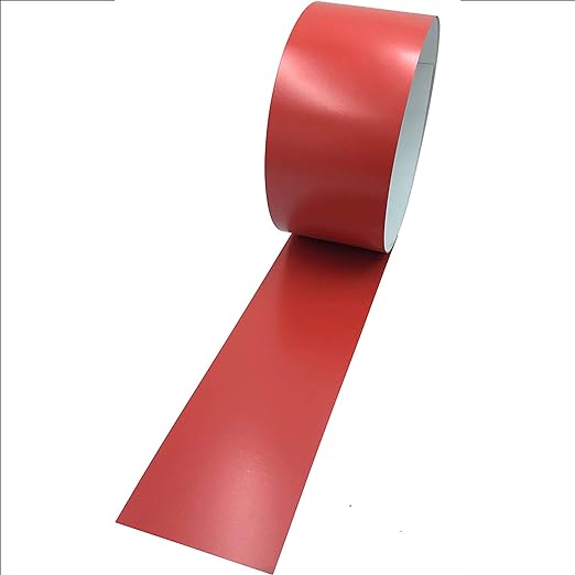 26-Gauge Steel Flashing Rolls - Bright Red