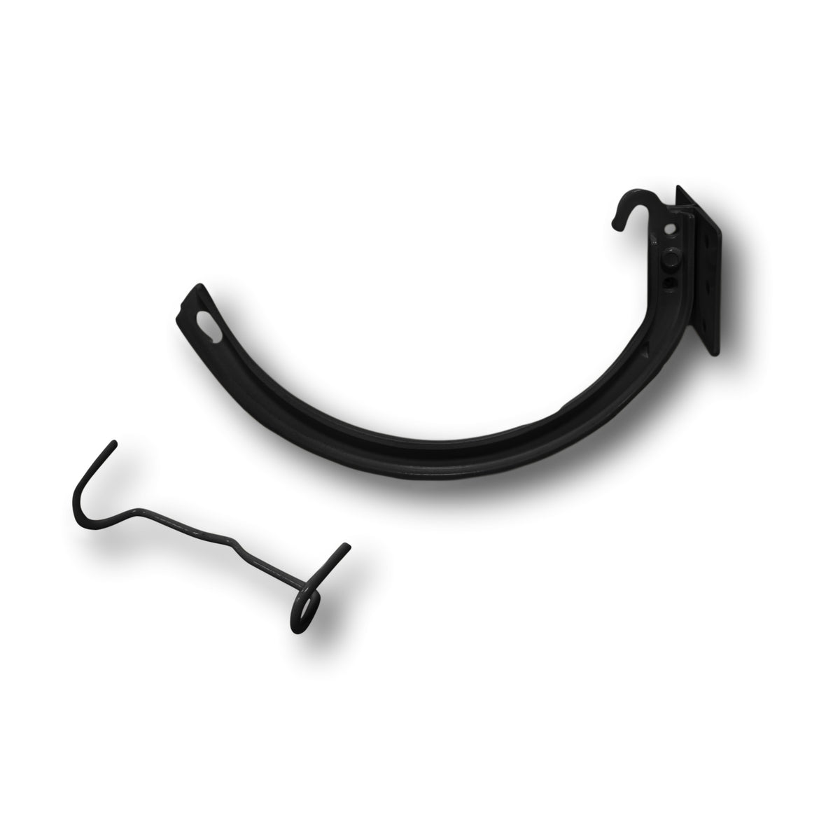 Half-Round Gutter Hanger Brackets - Galvanized Steel