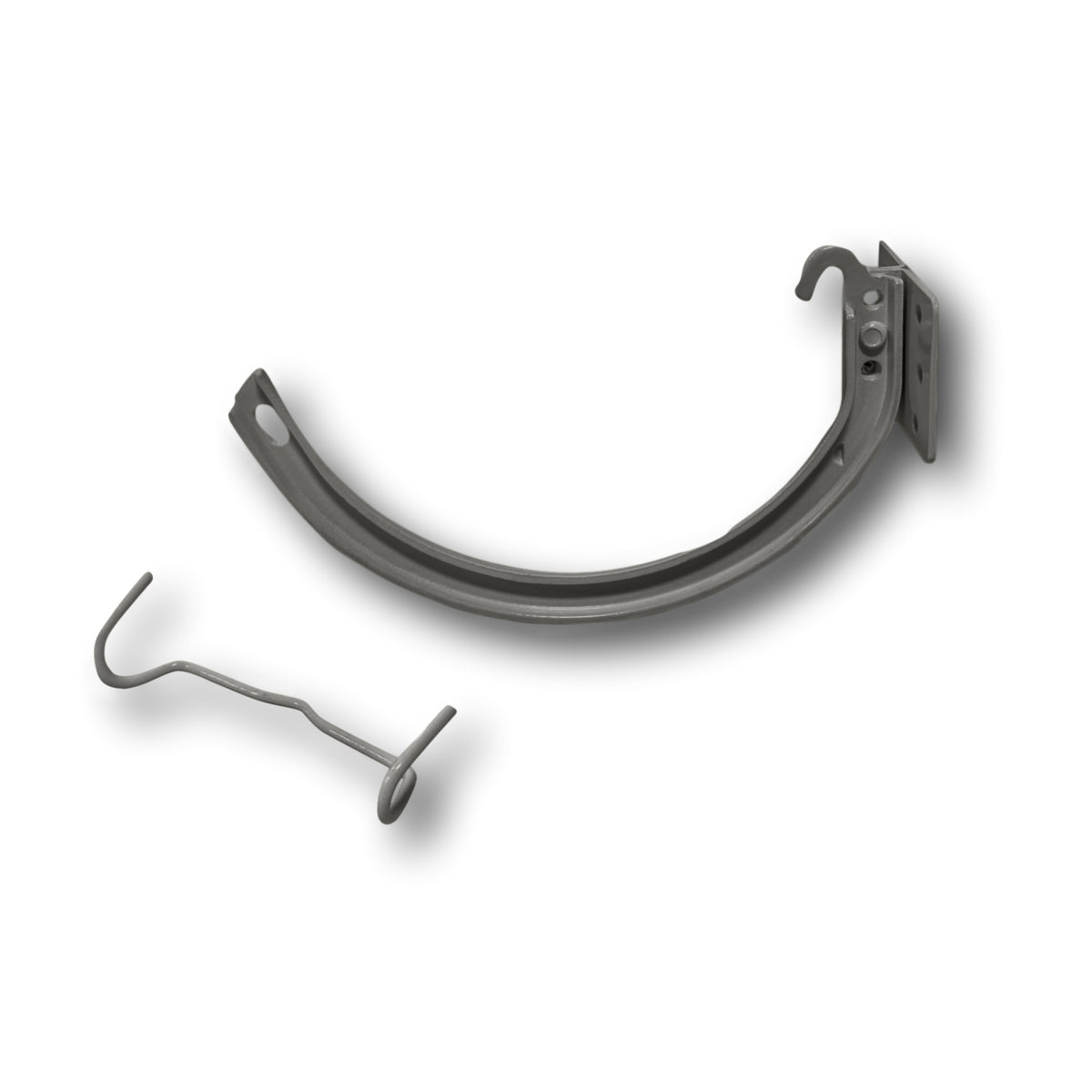 Half-Round Gutter Hanger Brackets - Galvanized Steel
