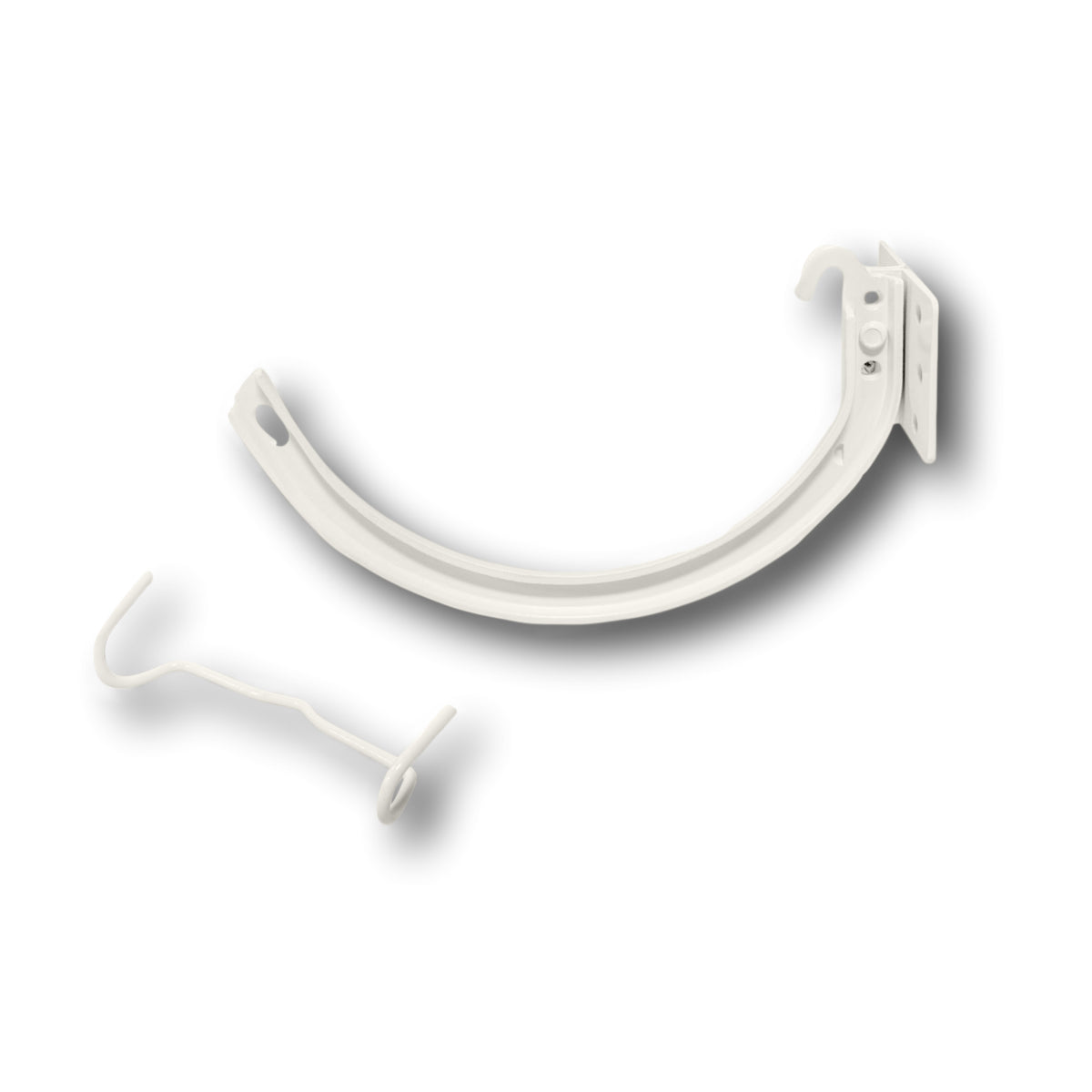 Half-Round Gutter Hanger Brackets - Galvanized Steel