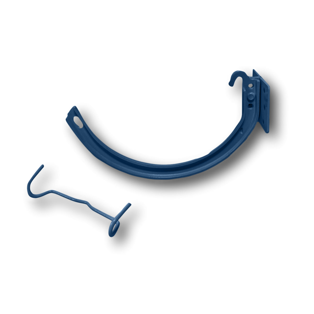 Half-Round Gutter Hanger Brackets - Galvanized Steel