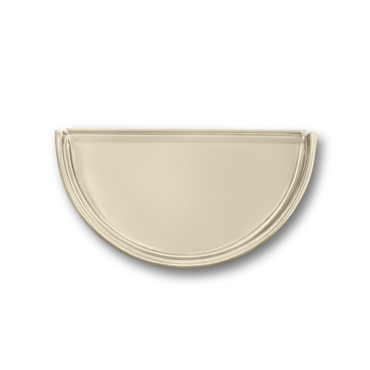 Half Round Gutter End-Caps