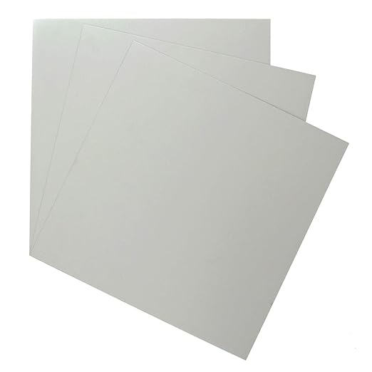 A spread of 3 Sheet Metal Squares that are Ash Gray Painted Steel.