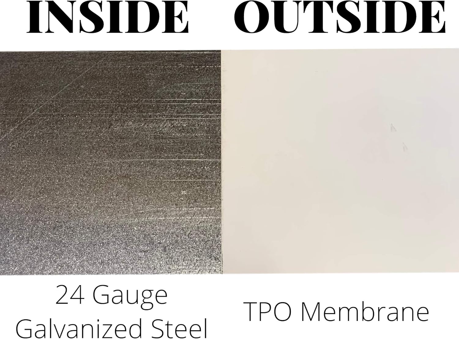TPO Coated Metal- TPO Clad Sheet Metal